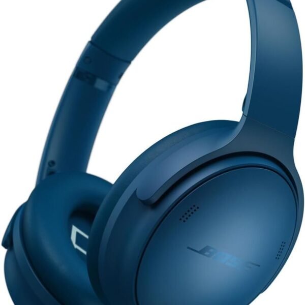 Bose QuietComfort Headphones - Wireless Bluetooth Headphones, Active Over Ear Noise Cancelling and Mic, USB-C Charging, Deep Bass, Up to 24 Hours of Playtime, Twilight Blue - Limited Edition Color