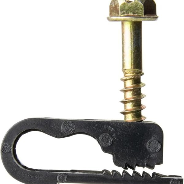 Skywalker Dual Cable Flexible Screw Clips (Pack of 100 / Black)